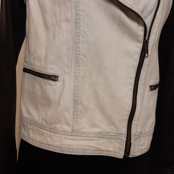 NWOT Rag & bone bleach out leather moto jacket - Picture 7 of 16